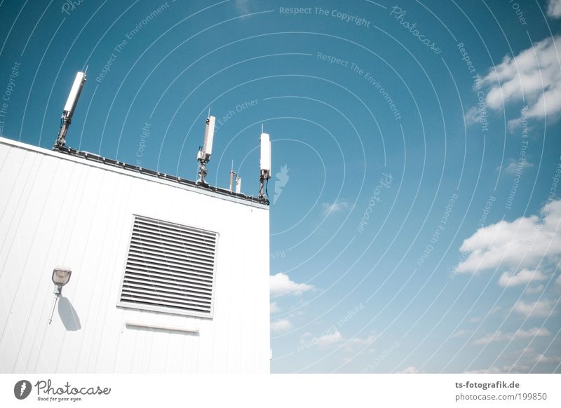 Babel Antenne Mobilfunkantenne Sender Sendemast Elektrosmog Strahlung Netz Netzwerk Technik & Technologie Fortschritt Zukunft High-Tech Telekommunikation