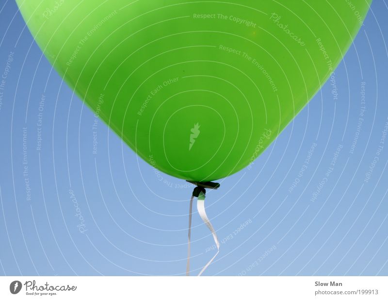 Brief-Couvert ? oder Baloon ? Freude Sommer Luft Luftballon festhalten Spielen frei Glück Fröhlichkeit Vorfreude Begeisterung Optimismus Leichtigkeit