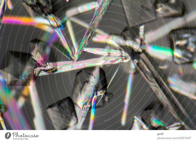 soda lye microcrystals Wissenschaften Wachstum dünn kaustisches soda natronlauge mikrokristall mikrografie natriumhydroxid mikroskopisch vergrößert