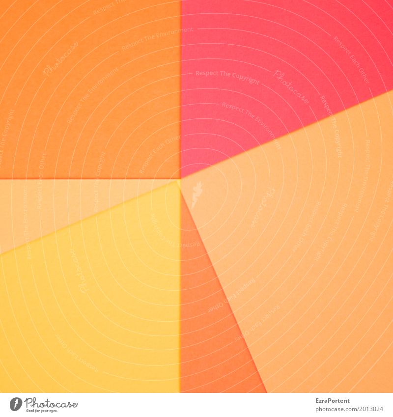 o|r/o(b)\o|g/o(b) Stil Design Basteln Dekoration & Verzierung Papier Linie mehrfarbig gelb orange rot ästhetisch Farbe Werbung Geometrie Grafik u. Illustration
