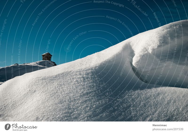Ziel. Winter Schnee Winterurlaub Berge u. Gebirge Skipiste Natur Landschaft Himmel Sonnenlicht Schönes Wetter Hügel Alpen Gipfel Schneebedeckte Gipfel Gletscher