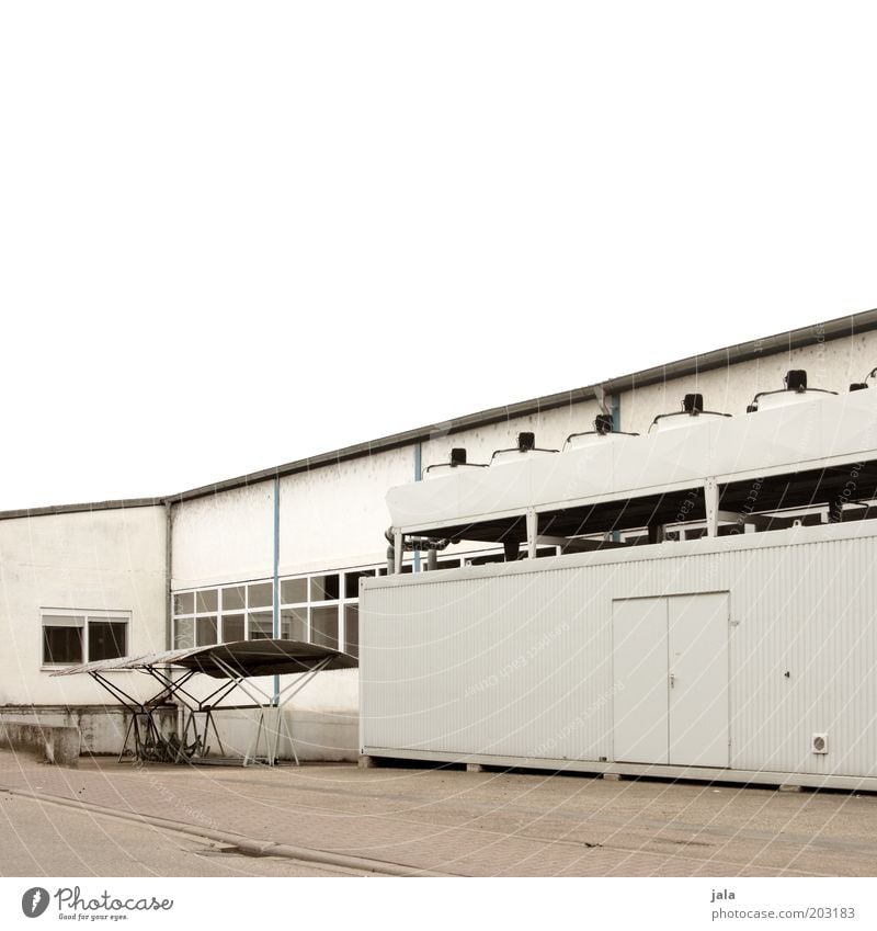 feierabend Fabrik Industrie Handel Unternehmen Himmel Haus Industrieanlage Bauwerk Gebäude trist industriell Industriefotografie Farbfoto Außenaufnahme