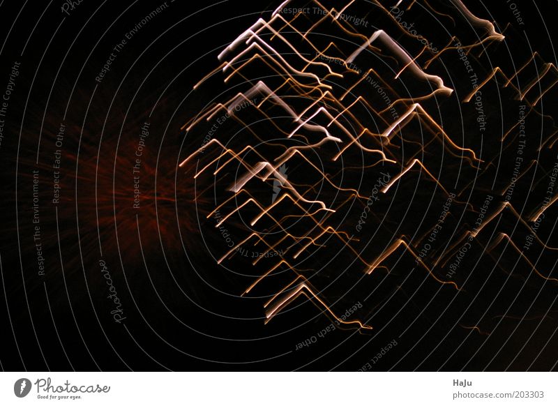 Feuerwerk Nachtleben Silvester u. Neujahr Kunst Bewegung leuchten außergewöhnlich fantastisch Unendlichkeit Farbfoto Außenaufnahme Experiment abstrakt