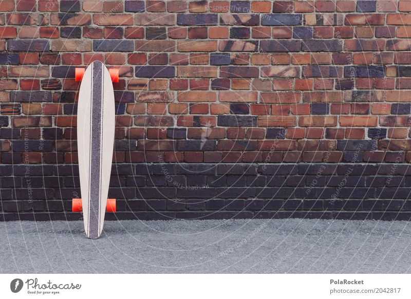 #AS# PolaBoard Kunst Kunstwerk ästhetisch Snowboard Boardslide Longboard Skateboard Skateboarding Skateladen Backstein ziegelrot Ziegelbauweise trendy