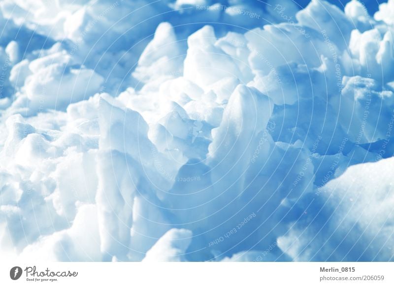 Eiszeit Urelemente Winter Klima Frost Schnee Gletscher Farbfoto Außenaufnahme Menschenleer Tag Licht Schatten Kontrast Sonnenlicht gefroren kalt
