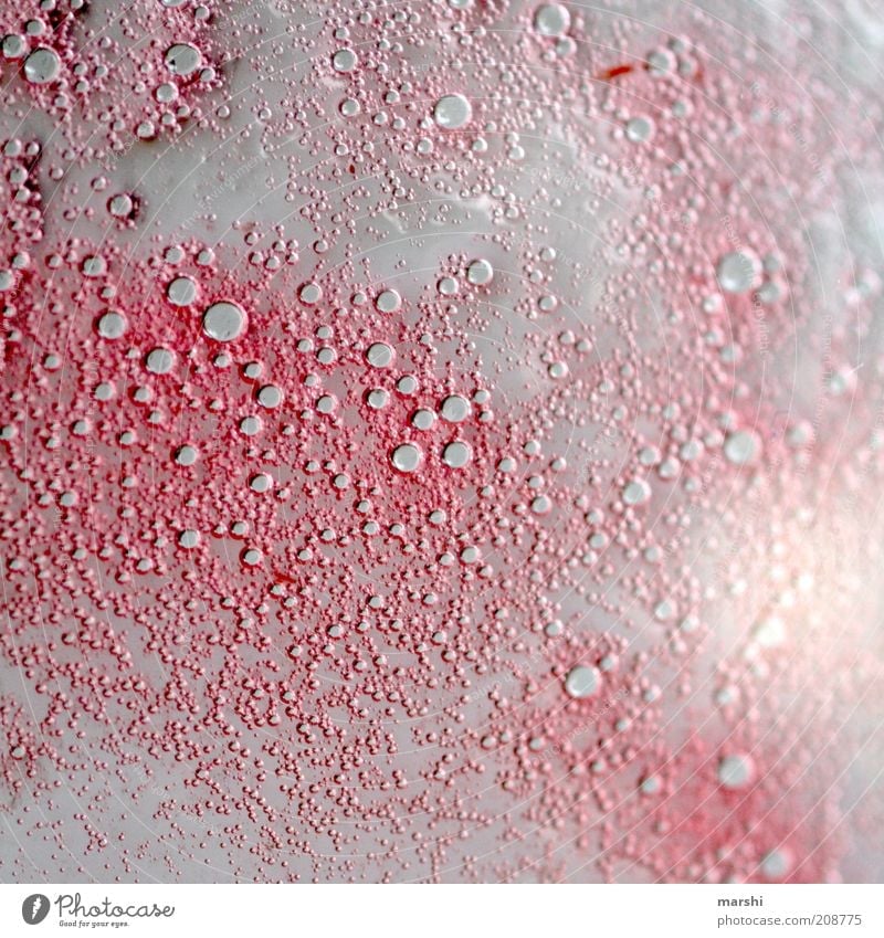 der Rest von grau rosa rot blasen Blase abstrakt Farbfoto Strukturen & Formen Muster Farbe Reflexion & Spiegelung Untergrund
