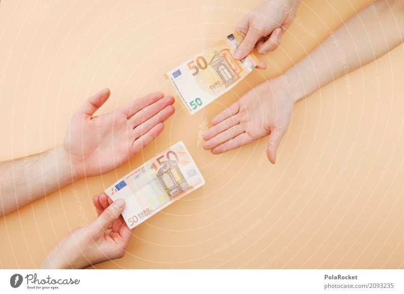 #ASJ# FIFTY FIFTY Kunst ästhetisch Euro Europa Eurozeichen Europatag Euroschein Tauschen 50 Handel Handelszentrum Handelskette Geld geben nebeneinander