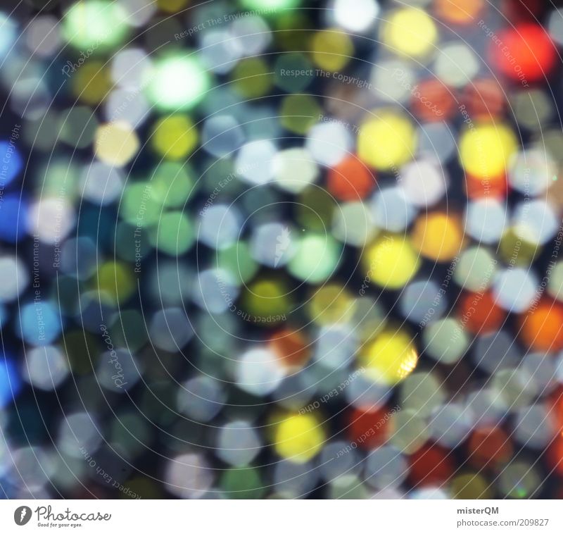 Lights. Kunst ästhetisch mehrfarbig leuchten glänzend viele klein Punkt Vielfältig Kreativität Idee regenbogenfarben schön Licht Dekoration & Verzierung