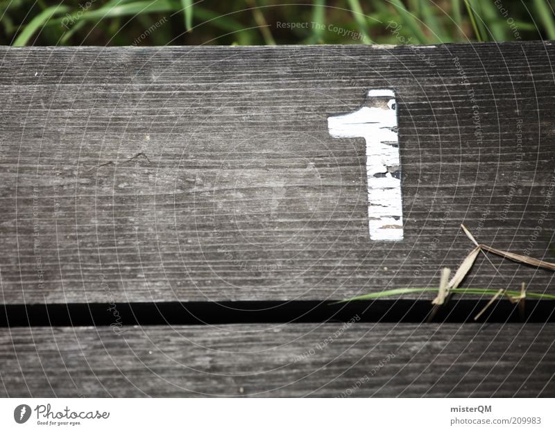 #1 Schriftzeichen Ziffern & Zahlen Schilder & Markierungen ästhetisch erste Platz Sitzreihe Holz Holzbrett beste Superlativ Symbole & Metaphern Nummer eins