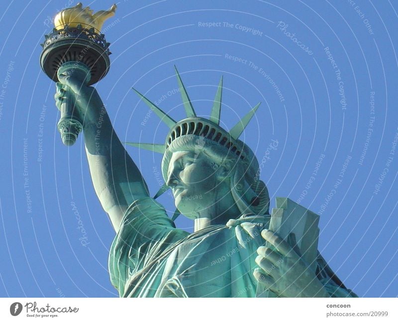 Statue of Liberty New York City Amerika Symbole & Metaphern Nordamerika Freiheit USA Freiheitsstatue