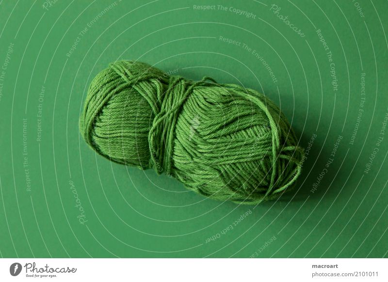 wollknäuel Wollknäuel Wolle Knäuel Farbe Untergrund Schnur Wollstrang Handwerk Handarbeit häkeln stricken Sticken knüpfen mehrfarbig grün grasgrün