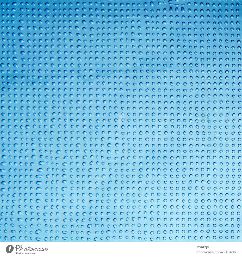 Dots Stil Design Schwimmbad Wasser Punkt Flüssigkeit blau Farbe hell Raster Farbfoto Nahaufnahme abstrakt Muster Menschenleer Textfreiraum links