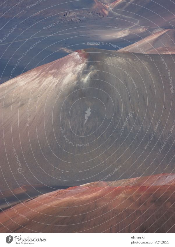 Gipfel Landschaft Erde Berge u. Gebirge Vulkan Haleakala karg Menschenleer Reisefotografie