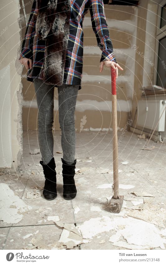 hammer Baustelle Werkzeug Hammer Besen 18-30 Jahre Jugendliche Erwachsene Mode Stoff Fell Accessoire Schal Schuhe Stiefel Stein Beton Holz Metall bauen Reinigen