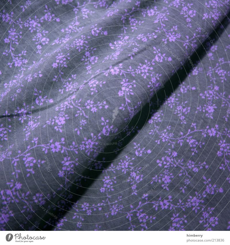 omas prada ästhetisch Design Kitsch Stil Bettdecke Bettlaken Bettwäsche Baumwolle Farbstoff violett Wäsche Farbfoto mehrfarbig Nahaufnahme Detailaufnahme