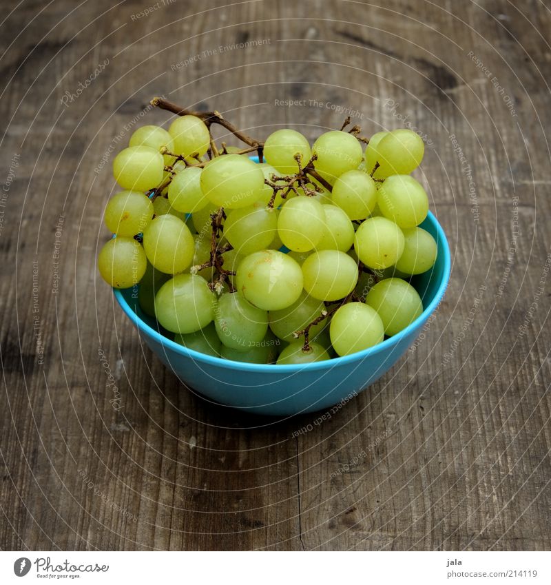 grapes Lebensmittel Frucht Weintrauben Ernährung Bioprodukte Vegetarische Ernährung Geschirr Schalen & Schüsseln Holz Gesundheit lecker süß braun grün türkis