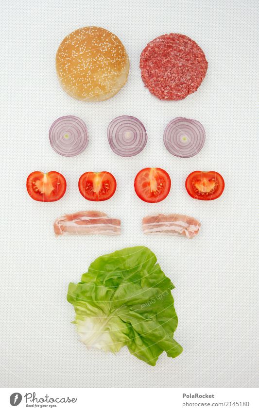 #AS# Burger Ebenen Lebensmittel Fleisch Gemüse Salat Salatbeilage Getreide Teigwaren Backwaren Brot Brötchen Ernährung Essen Mittagessen Abendessen ästhetisch