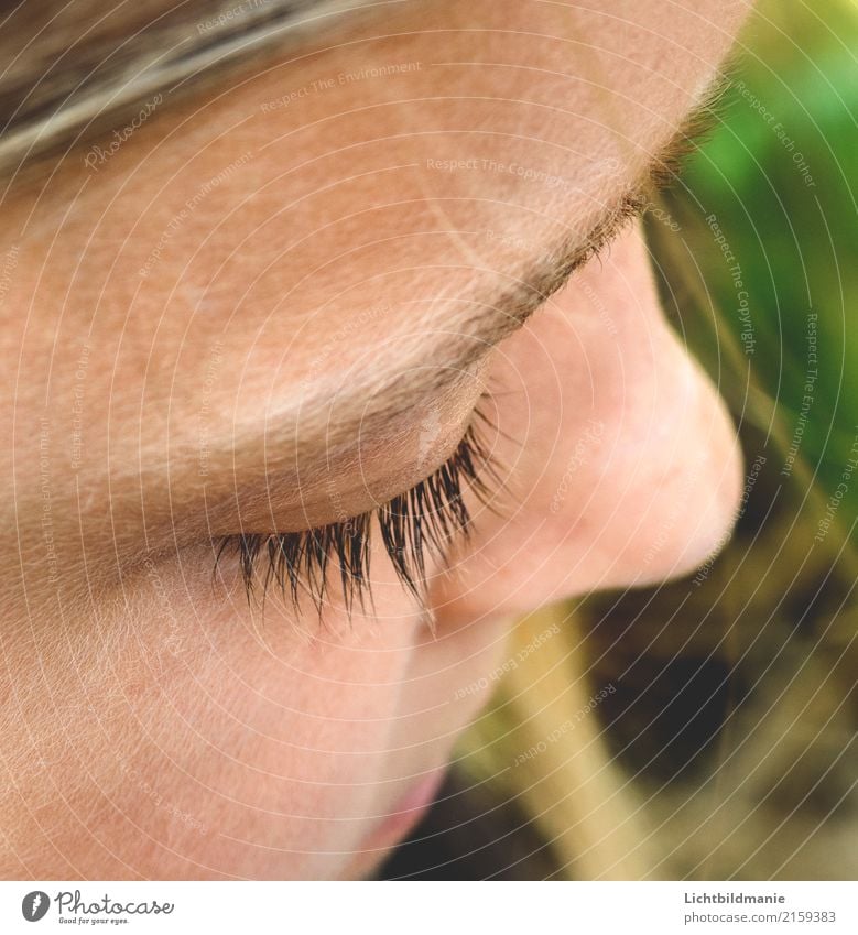 Gedanken Kindererziehung lernen Schüler feminin Mädchen Eltern Erwachsene Kindheit Kopf Haare & Frisuren Gesicht Auge Nase Augenbraue Haut Wimpern 1 Mensch