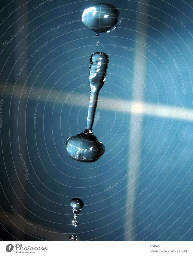 Wasserplastik Reflexion & Spiegelung Lichtbrechung Wassertropfen Refraktion Linse