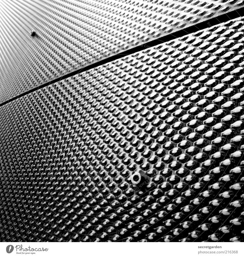 [HH 10.1] profil-neurose. Fortschritt Zukunft High-Tech Industrie Fabrik Gebäude Fassade Metall Linie glänzend ästhetisch kalt rund bizarr Design Genauigkeit