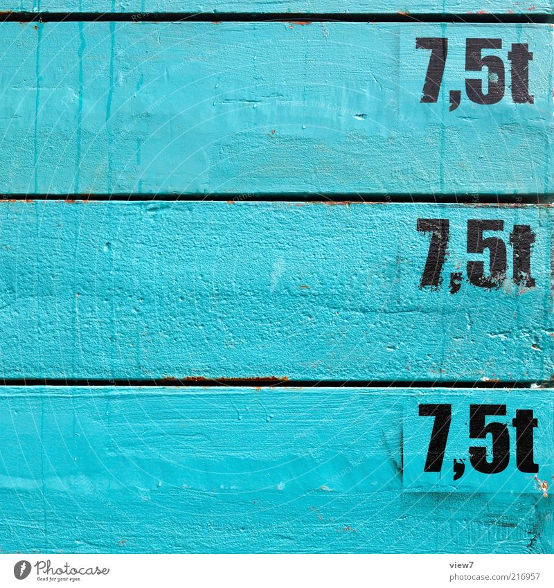 schwer Güterverkehr & Logistik Verkehr Ziffern & Zahlen Schilder & Markierungen eckig einfach einzigartig neu grün Genauigkeit Ordnung Wert Gewicht Kilogramm