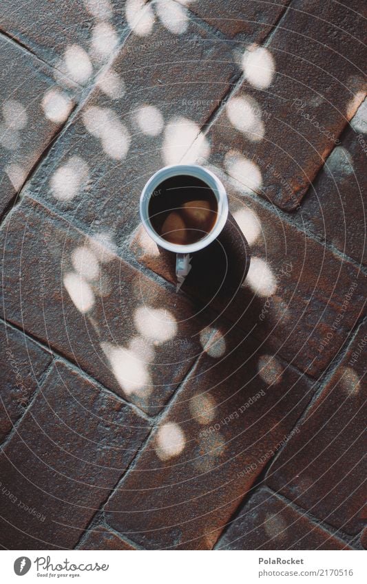#A# Kaffeepause Kunst ästhetisch Pause Kaffeetrinken Kaffeetasse Licht Lichtspiel Erholung Tasse genießen Farbfoto Gedeckte Farben Innenaufnahme Studioaufnahme