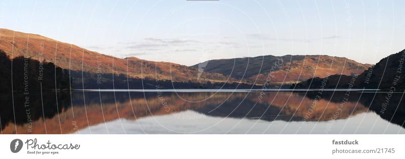 Ullswater morgens 8:10 Lake District National Park England Großbritannien See Reflexion & Spiegelung Berge u. Gebirge Wasser