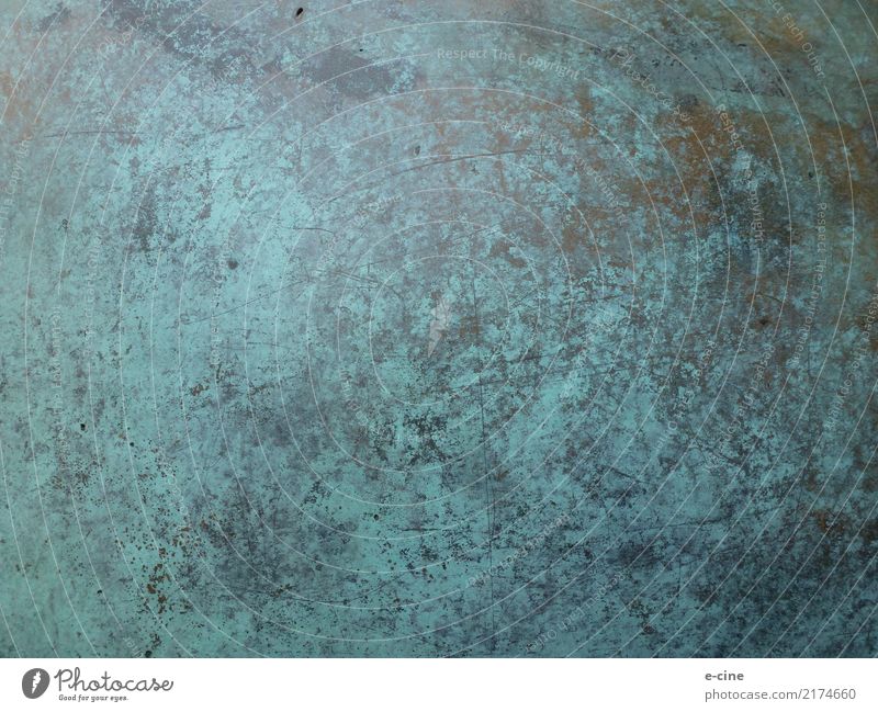 Patina Texture auf Bronze 2 Stil Design Kunst Umwelt Stein Metall Stahl Rost Wasser Graffiti Linie trashig blau mehrfarbig gold grün trösten ruhig Reinheit