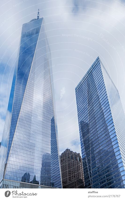 One World Trade Center 07 USA New York City Manhattan Wahrzeichen Sehenswürdigkeit Terrorismus Freiheit Hochhaus Skyline