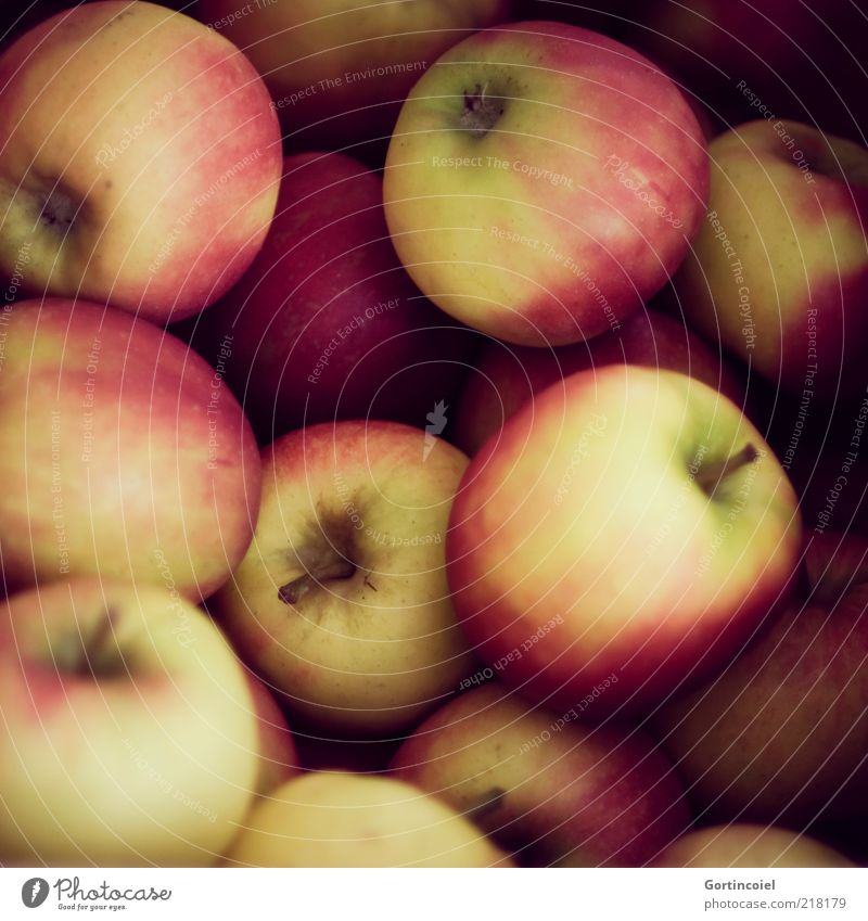 Apfelzeit Lebensmittel Frucht Ernährung Bioprodukte Herbst frisch lecker Apfelernte herbstlich Gesunde Ernährung Foodfotografie Gesundheit Vitamin Farbfoto