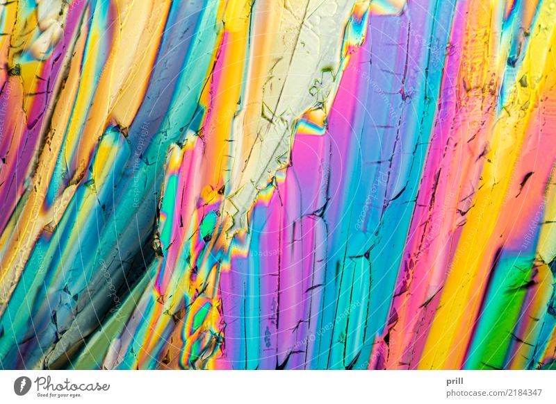 colorful sugar micro crystals Wissenschaften Natur außergewöhnlich Zucker mikro kristall Kohlenhydrate Mineralien mikrokristall Kristallstrukturen
