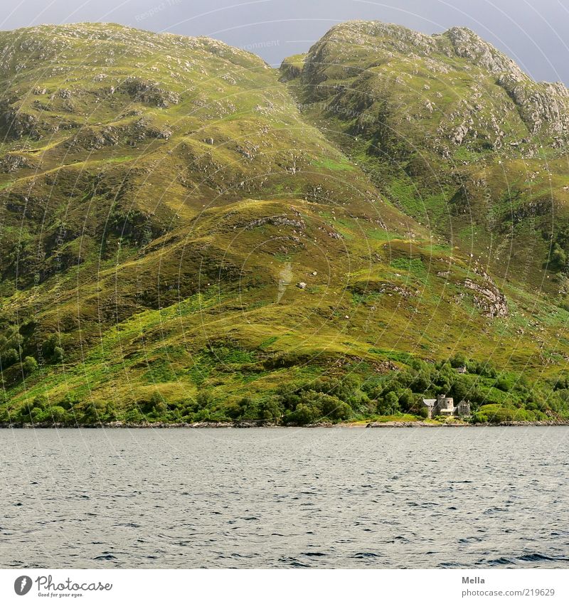 Versteckte Orte Ferien & Urlaub & Reisen Umwelt Natur Landschaft Urelemente Wasser Hügel Felsen Berge u. Gebirge Küste Bucht Fjord Meer gigantisch groß
