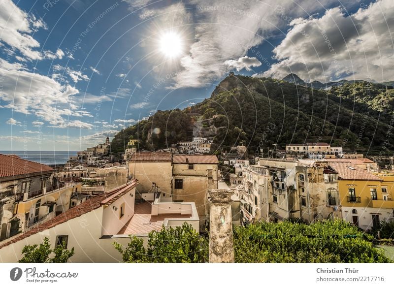 Amalfi Ferien & Urlaub & Reisen Tourismus Ausflug Abenteuer Ferne Freiheit Sightseeing Städtereise Sommer Sommerurlaub Sonne Strand Meer wandern Umwelt Natur