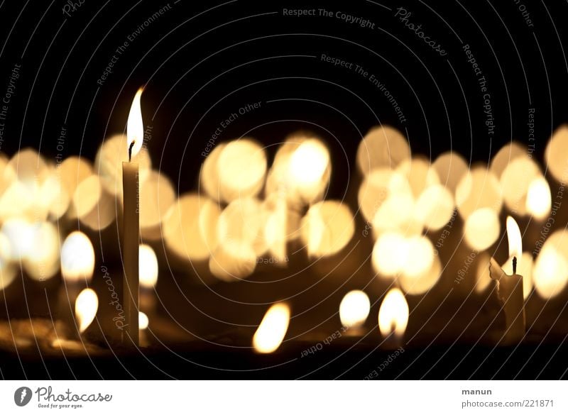candlelight II (LT Ulm 14.11.10) Feste & Feiern Zeichen Kerze Kerzenschein Kerzenflamme Kerzenstimmung lichtvoll Erinnerung Leben glänzend leuchten Originalität