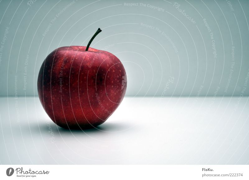 Der Fall Sünde Lebensmittel Frucht Apfel Ernährung Bioprodukte Vegetarische Ernährung Diät ästhetisch glänzend schön kalt lecker rund saftig süß rot Kernobst