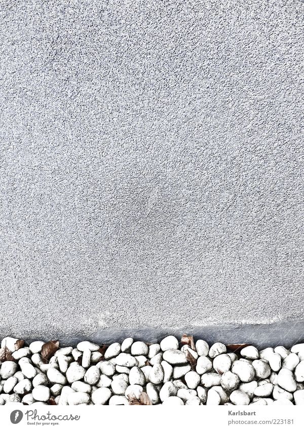 chrome. stadtrand. Menschenleer Mauer Wand Fassade Stein grau ruhig stagnierend Putz Putzfassade Strukturen & Formen Farbfoto Außenaufnahme Nahaufnahme