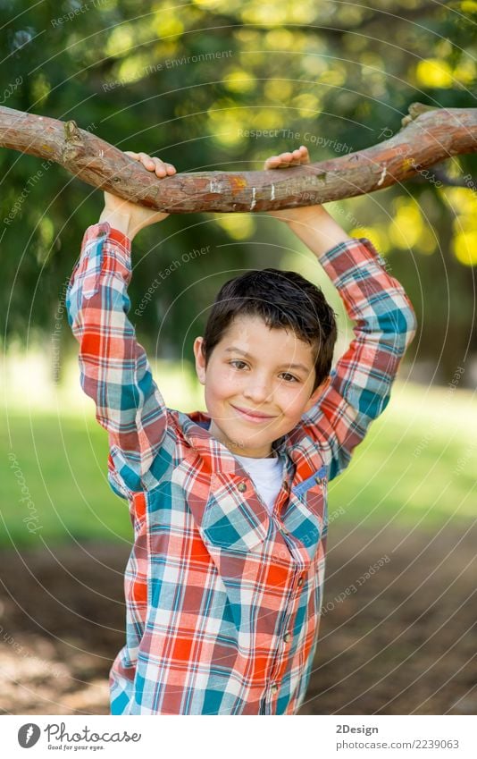 Portrait eines beiläufigen jugendlich Jungen, draußen Lifestyle Freude Glück Gesicht Spielen Garten Kind Schulkind Mensch Kleinkind Mann Erwachsene Kindheit