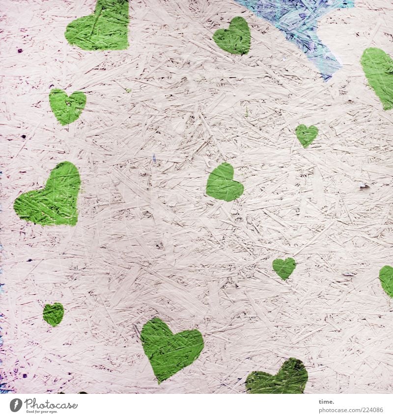 HH10.1 | Herzkasper Stil Dekoration & Verzierung Valentinstag Kunst Liebe ästhetisch dreckig Freundlichkeit hell trendy modern blau grün Gefühle angemalt