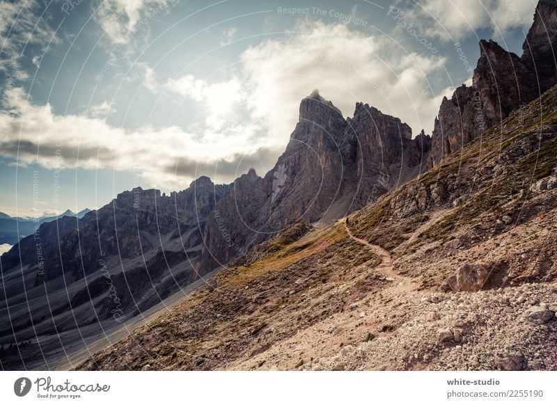 Kratzige Dolomiten Umwelt Natur Berge u. Gebirge wandern Südtirol Farbfoto Außenaufnahme