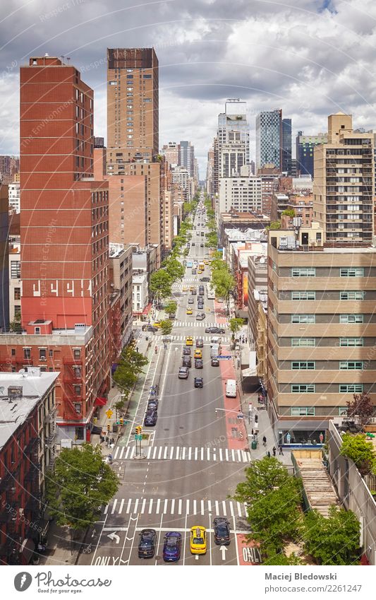 Luftbild von New York City im Stadtzentrum gelegen, USA. kaufen Ferien & Urlaub & Reisen Sightseeing Städtereise Sommer Häusliches Leben Wohnung Arbeitsplatz