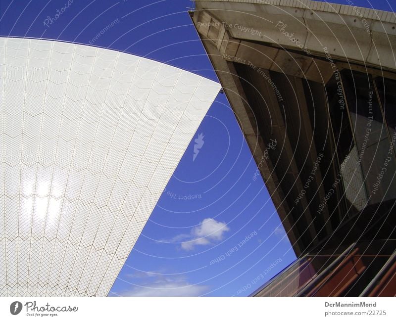 Unter dem schönsten Dach Sydney Architektur Oper