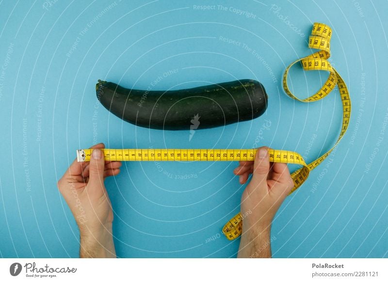 #AS# Das sind nicht 20... Kunst exotisch Freude Inspiration Kitsch Qualität Scham Sex Sexualität Erotik entdecken Qualitätsmanagement Zucchini Gurke Maßband