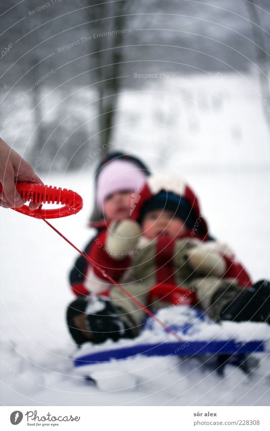...schneller Mensch Kleinkind Mädchen Junge Kindheit Hand 2 1-3 Jahre Natur Winter Schnee Handschuhe Schneeanzug Schuhe Mütze Schnur Schlitten Fröhlichkeit