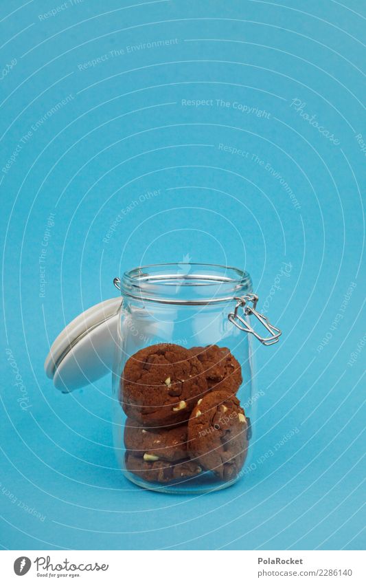 #AS# Eiserne Reserve Kunst ästhetisch Cookies Keks Süßwaren lecker ungesund Glas Kalorie Kalorienreich Schokolade Schokoladenstreusel Keksdose Snackbar