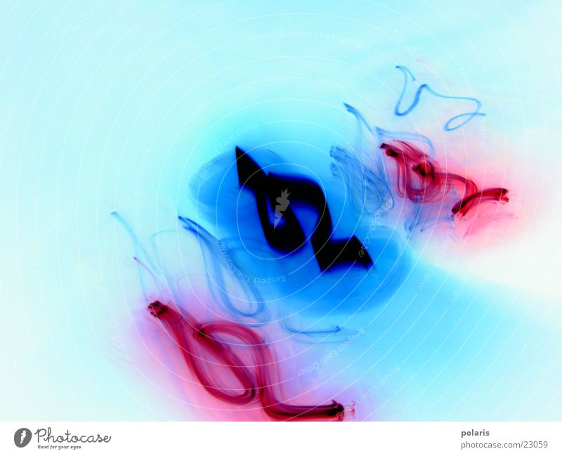 farbengewirr Muster negativ Fototechnik Zeichen Licht Farbe