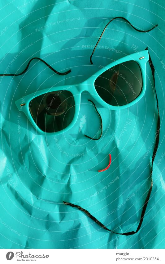Emotionen...coole Gesichter: Sonnenanbeter Lifestyle schön Freizeit & Hobby Ferien & Urlaub & Reisen Sommer Sommerurlaub Sonnenbad Strand Meer Mensch maskulin