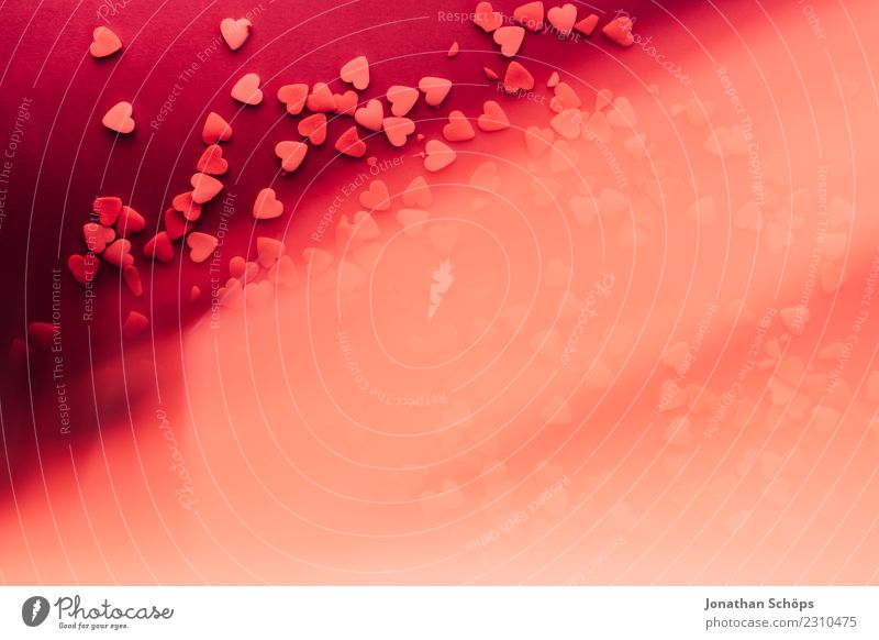Herzen zum Valentinstag IV Freude Papier Liebe Erotik violett rosa Gefühle Frühlingsgefühle Termin & Datum Verabredung Hintergrundbild Liebespaar Prisma backen