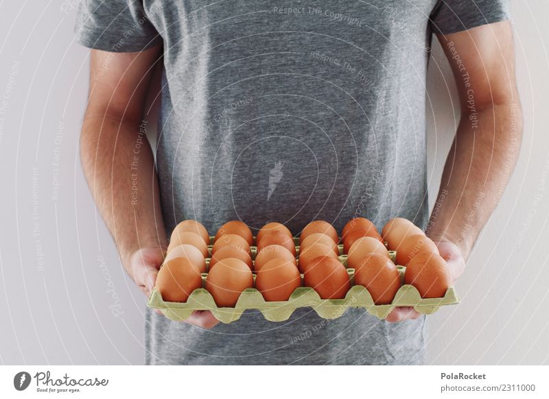 #AS# Der Mann hat Eier Kunst ästhetisch viele Eierkarton Eierpaletten Eierlauf Eierverkäufer Sammlung Auswahl Menschenmenge Mengenrabatt wirksam 24 Lebensmittel