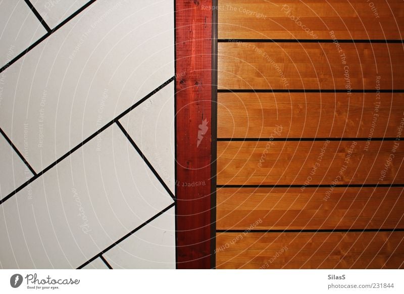 Decke Balken Architektur Strukturen & Formen braun schwarz weiß Fuge Holz Holzwand Wandtäfelung rotbraun Verschiedenheit Farbfoto Innenaufnahme Menschenleer