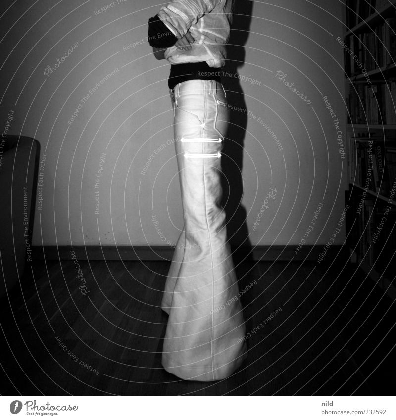 Perfektion und Funktionalität (Seitenansicht) Handwerker Reflektor Geselle maßgearbeitet Mensch feminin Junge Frau Jugendliche 1 Mode Bekleidung